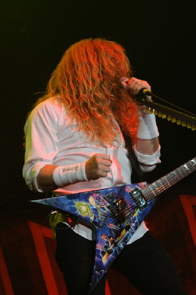 Megadeth at Superpages.com Center, Dallas Texas, 09/24/10 Opening night of