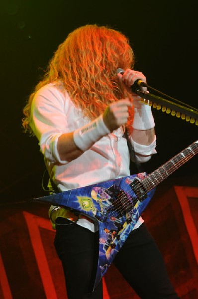 Megadeth at Superpages.com Center, Dallas Texas, 09/24/10 Opening night of