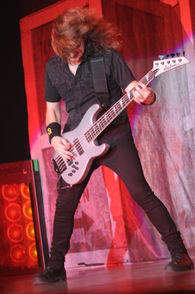 Megadeth at Superpages.com Center, Dallas Texas, 09/24/10 Opening night of