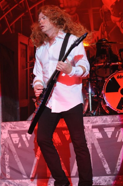 Megadeth at Superpages.com Center, Dallas Texas, 09/24/10 Opening night of
