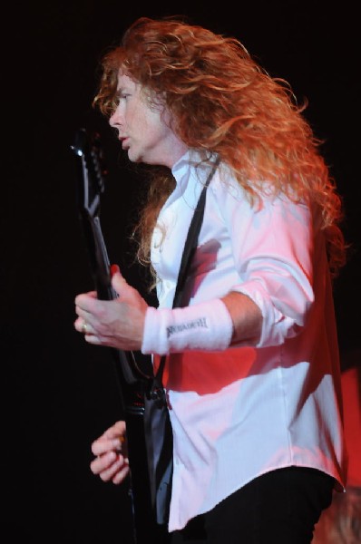 Megadeth at Superpages.com Center, Dallas Texas, 09/24/10 Opening night of