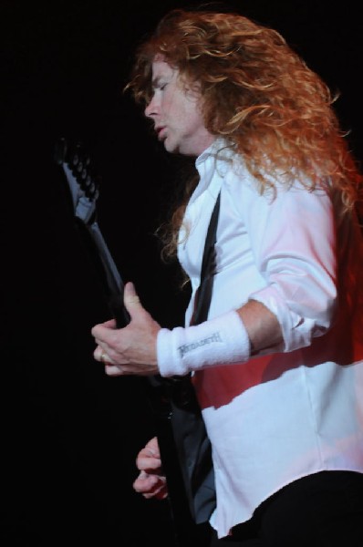 Megadeth at Superpages.com Center, Dallas Texas, 09/24/10 Opening night of