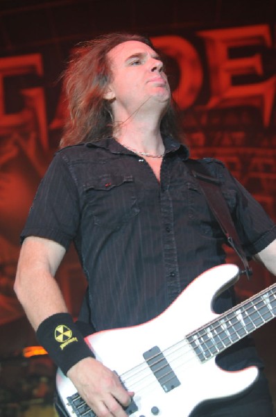 Megadeth at Superpages.com Center, Dallas Texas, 09/24/10 Opening night of