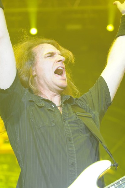 Megadeth at Superpages.com Center, Dallas Texas, 09/24/10 Opening night of