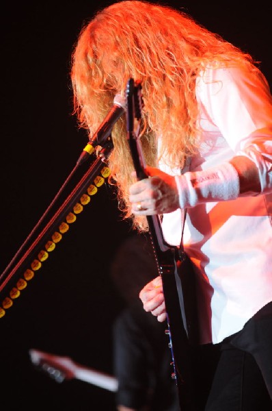 Megadeth at Superpages.com Center, Dallas Texas, 09/24/10 Opening night of