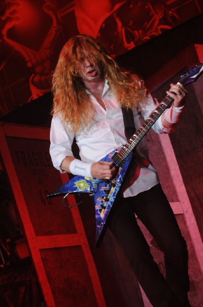 Megadeth at Superpages.com Center, Dallas Texas, 09/24/10 Opening night of