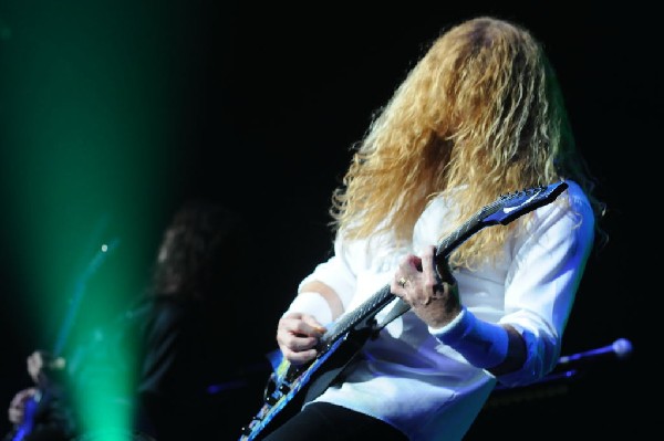 Megadeth at Superpages.com Center, Dallas Texas, 09/24/10 Opening night of