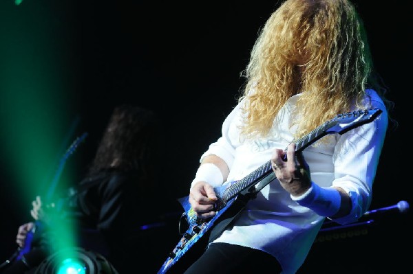 Megadeth at Superpages.com Center, Dallas Texas, 09/24/10 Opening night of