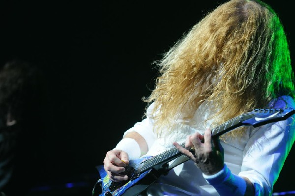 Megadeth at Superpages.com Center, Dallas Texas, 09/24/10 Opening night of