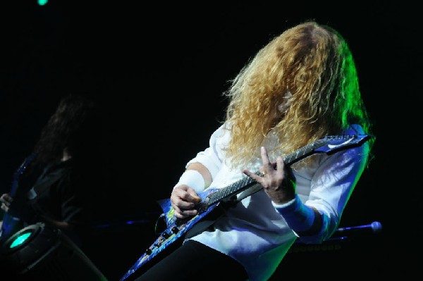 Megadeth at Superpages.com Center, Dallas Texas, 09/24/10 Opening night of