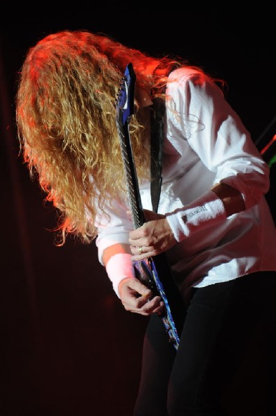 Megadeth at Superpages.com Center, Dallas Texas, 09/24/10 Opening night of