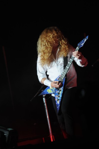Megadeth at Superpages.com Center, Dallas Texas, 09/24/10 Opening night of
