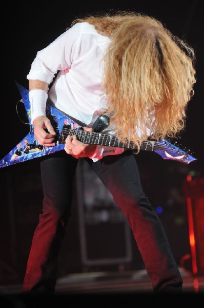 Megadeth at Superpages.com Center, Dallas Texas, 09/24/10 Opening night of