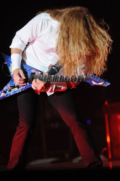 Megadeth at Superpages.com Center, Dallas Texas, 09/24/10 Opening night of
