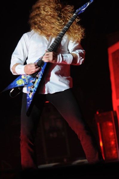 Megadeth at Superpages.com Center, Dallas Texas, 09/24/10 Opening night of