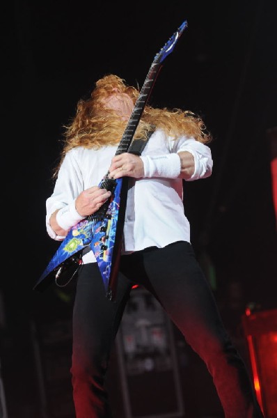 Megadeth at Superpages.com Center, Dallas Texas, 09/24/10 Opening night of