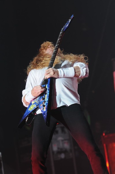 Megadeth at Superpages.com Center, Dallas Texas, 09/24/10 Opening night of