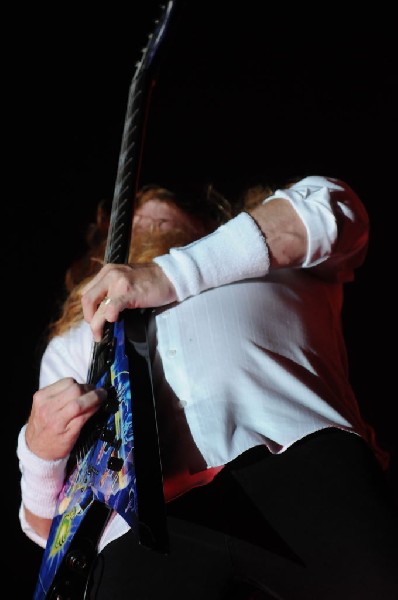 Megadeth at Superpages.com Center, Dallas Texas, 09/24/10 Opening night of