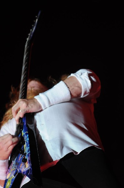 Megadeth at Superpages.com Center, Dallas Texas, 09/24/10 Opening night of