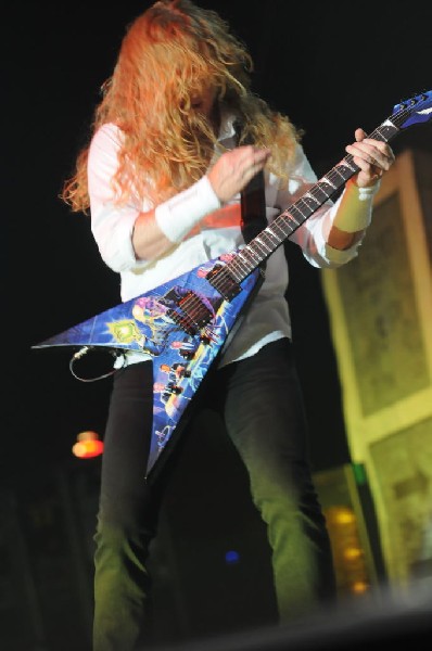 Megadeth at Superpages.com Center, Dallas Texas, 09/24/10 Opening night of