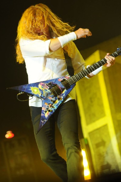 Megadeth at Superpages.com Center, Dallas Texas, 09/24/10 Opening night of