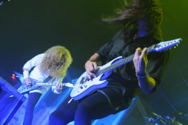 Megadeth at Superpages.com Center, Dallas Texas, 09/24/10 Opening night of