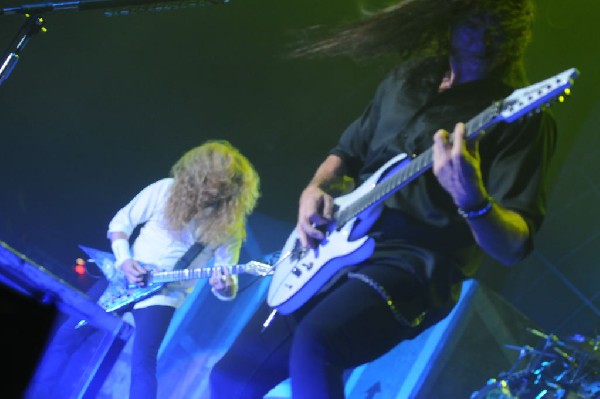 Megadeth at Superpages.com Center, Dallas Texas, 09/24/10 Opening night of
