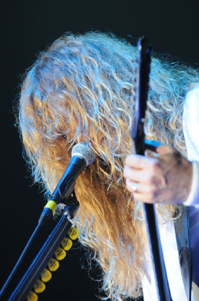 Megadeth at Superpages.com Center, Dallas Texas, 09/24/10 Opening night of