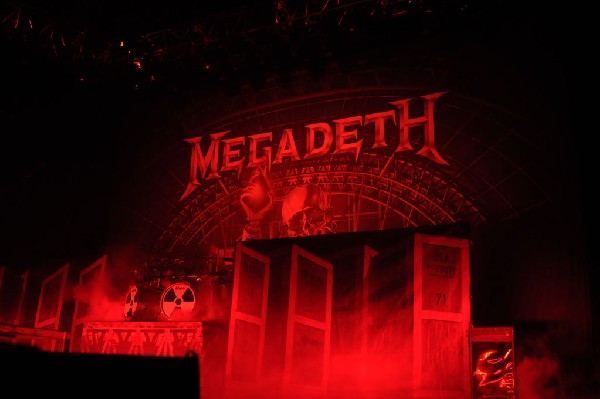 Megadeth at Superpages.com Center, Dallas Texas, 09/24/10 Opening night of