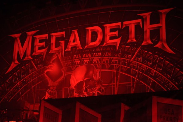 Megadeth at Superpages.com Center, Dallas Texas, 09/24/10 Opening night of