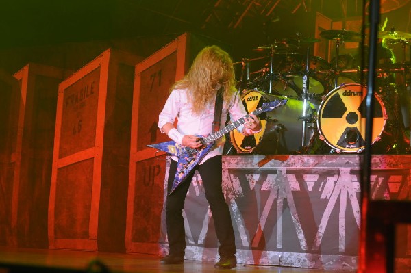 Megadeth at Superpages.com Center, Dallas Texas, 09/24/10 Opening night of
