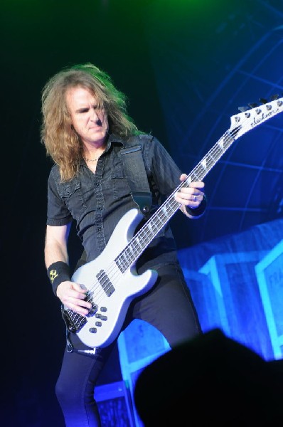 Megadeth at Superpages.com Center, Dallas Texas, 09/24/10 Opening night of