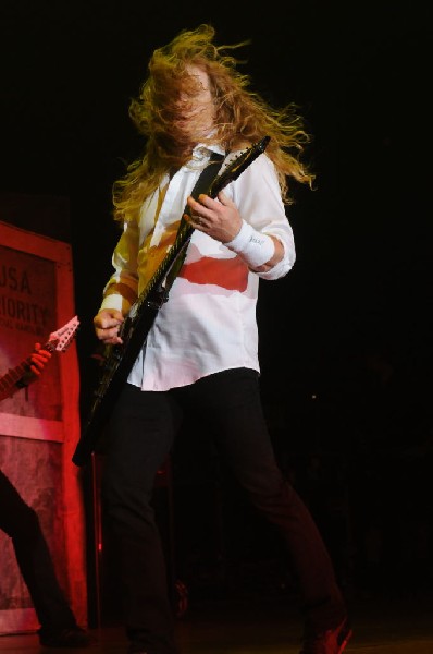 Megadeth at Superpages.com Center, Dallas Texas, 09/24/10 Opening night of