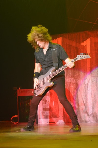 Megadeth at Superpages.com Center, Dallas Texas, 09/24/10 Opening night of