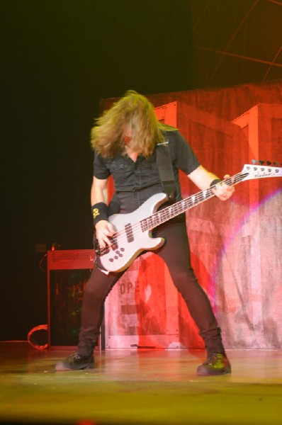 Megadeth at Superpages.com Center, Dallas Texas, 09/24/10 Opening night of