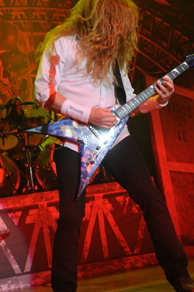 Megadeth at Superpages.com Center, Dallas Texas, 09/24/10 Opening night of