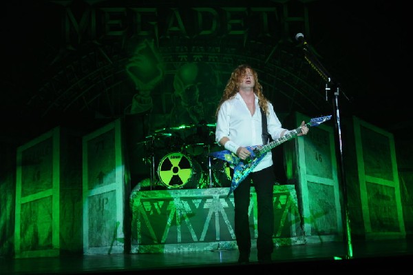 Megadeth at Superpages.com Center, Dallas Texas, 09/24/10 Opening night of