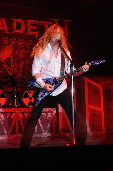 Megadeth at Superpages.com Center, Dallas Texas, 09/24/10 Opening night of