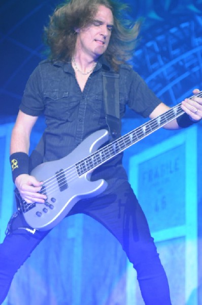 Megadeth at Superpages.com Center, Dallas Texas, 09/24/10 Opening night of