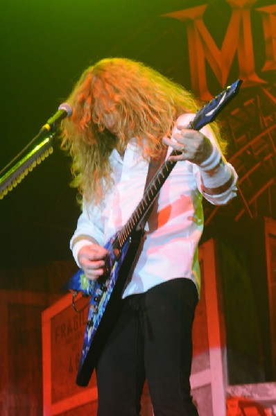 Megadeth at Superpages.com Center, Dallas Texas, 09/24/10 Opening night of