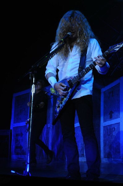 Megadeth at Superpages.com Center, Dallas Texas, 09/24/10 Opening night of