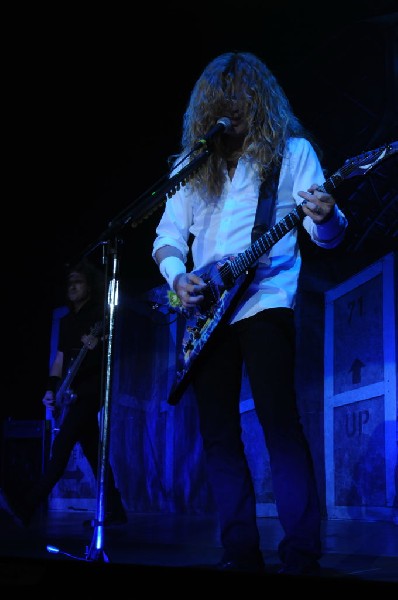 Megadeth at Superpages.com Center, Dallas Texas, 09/24/10 Opening night of