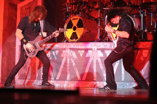 Megadeth at Superpages.com Center, Dallas Texas, 09/24/10 Opening night of