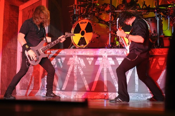 Megadeth at Superpages.com Center, Dallas Texas, 09/24/10 Opening night of