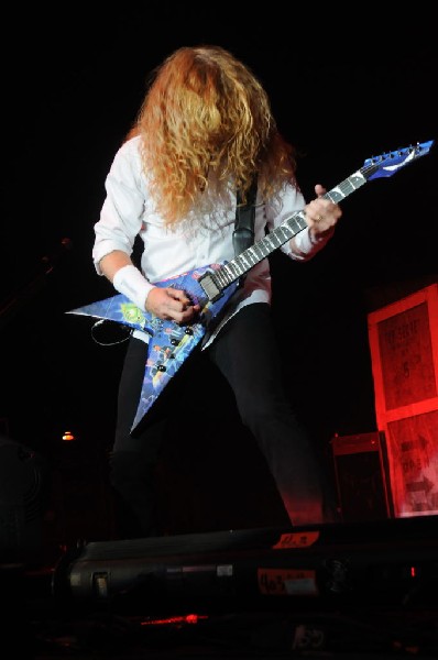 Megadeth at Superpages.com Center, Dallas Texas, 09/24/10 Opening night of