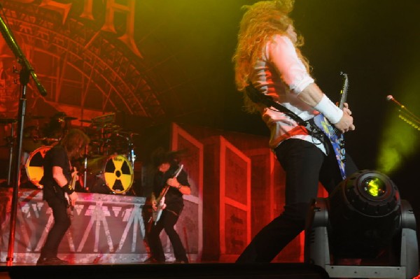Megadeth at Superpages.com Center, Dallas Texas, 09/24/10 Opening night of