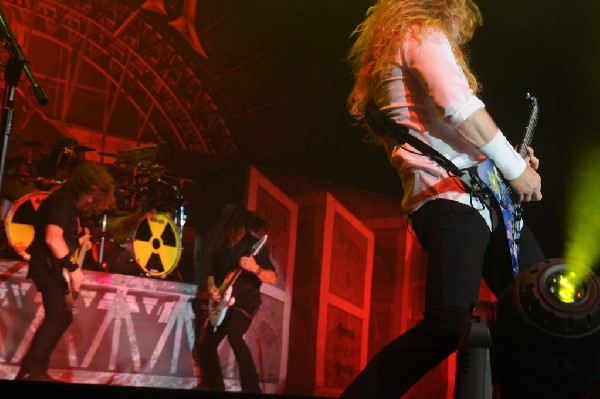 Megadeth at Superpages.com Center, Dallas Texas, 09/24/10 Opening night of