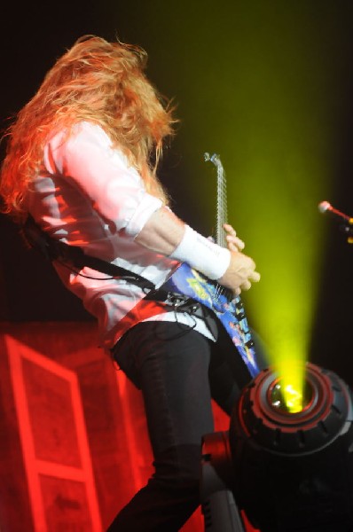 Megadeth at Superpages.com Center, Dallas Texas, 09/24/10 Opening night of