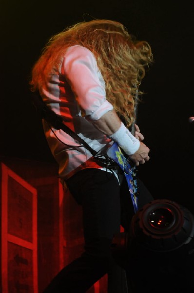 Megadeth at Superpages.com Center, Dallas Texas, 09/24/10 Opening night of
