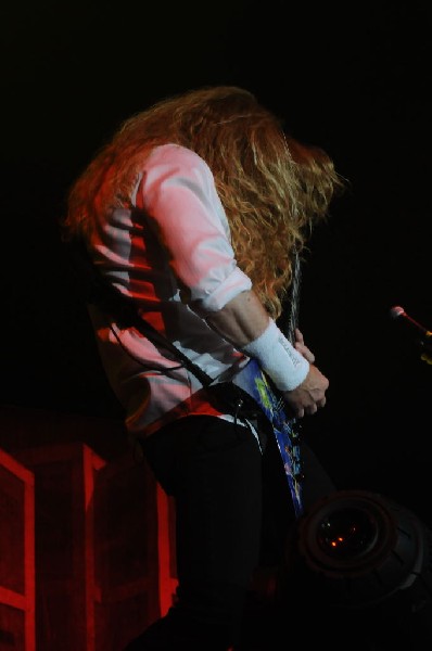 Megadeth at Superpages.com Center, Dallas Texas, 09/24/10 Opening night of